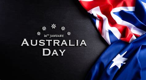 Premium Photo | Australia day concept. australian flag against a ...