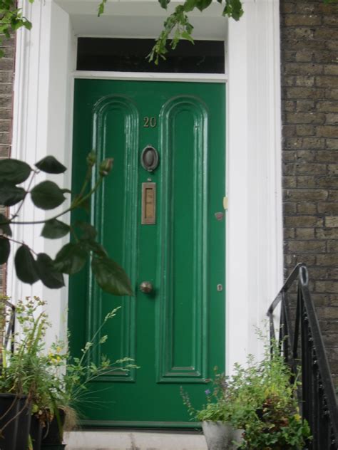 Green Front Door Paint Colors