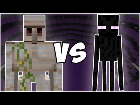 Iron Golem vs Enderman in Minecraft: How different are the two mobs?