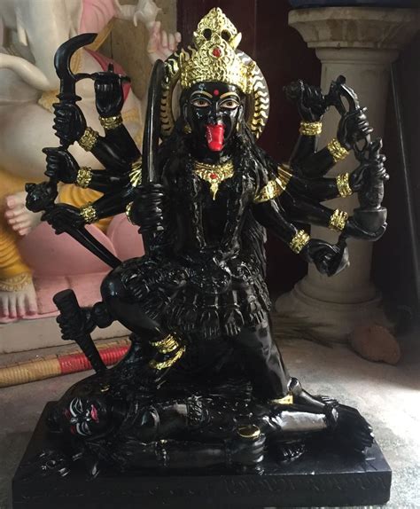 Standing Black Marble Kali Maa Statue, For Worship at Rs 45000 in Jaipur