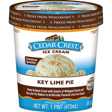 Cedar Crest Ice Cream Key Lime Pie | Ice Cream Pints | Festival Foods ...