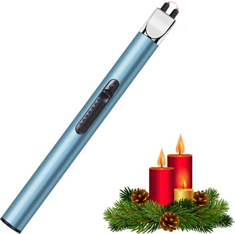 Amazon.com: Candle Lighter, Electric Arc Long Lighter USB Rechargeable ...