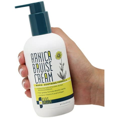 Pure Valley Arnica Bruise Cream with Vitamin K. Calms the Look of ...