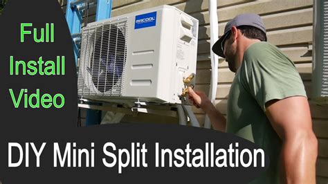 How To Install a DIY Mini Split (Video Tutorial)