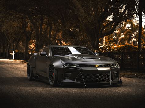 Black Chevrolet Camaro Wallpaper,HD Cars Wallpapers,4k Wallpapers ...