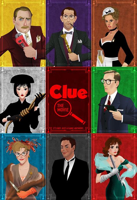 Clue game characters - snostandard