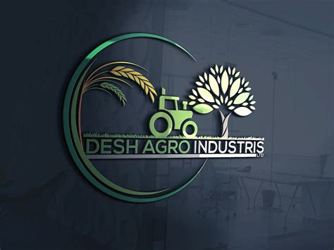 Agriculture based Industry logo on Behance | Loghi, Idee, Grafici