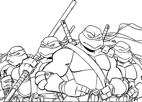 Baby Ninja Turtle Coloring Pages at GetColorings.com | Free printable ...