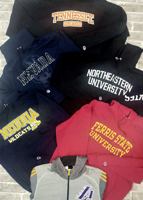 Vintage Grade A College University Hoodies – Syed Vintage Wholesale