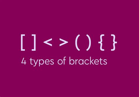 How To Use The 4 Types of Brackets | Dictionary.com