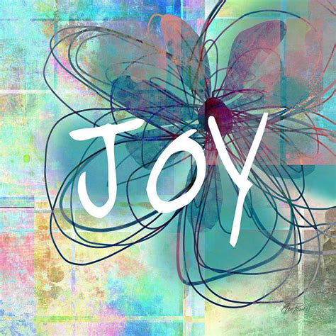 Joy -abstract flower art Digital Art by Ann Powell - Fine Art America