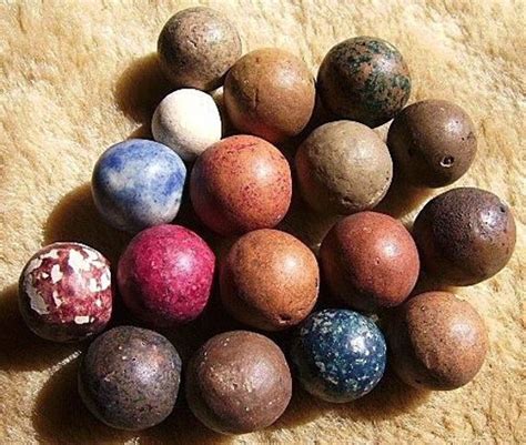 Civil War Era Clay Marbles Collection