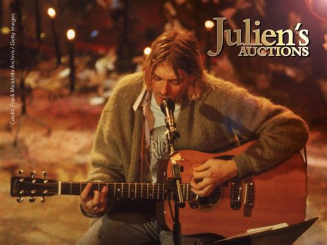 Kurt Cobain’s MTV Unplugged guitar fetches almost £5million at auction ...