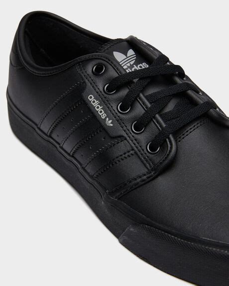 Adidas Mens Seeley Xt Leather Shoe - Black Black | SurfStitch