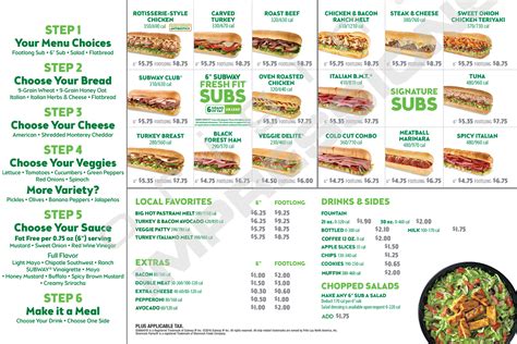 Subway - Springdale Menu and Reviews | NWA Food