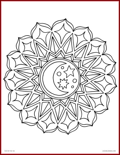 Lotus Mandala Coloring Page at GetColorings.com | Free printable ...