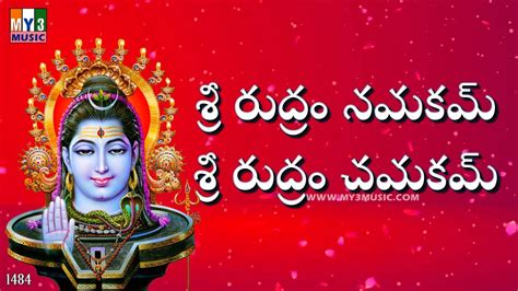 RUDRA NAMAKAM, CHAMAKAM TELUGU-1484 - YouTube