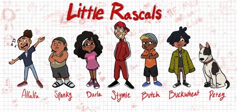 ArtStation - Little Rascals Redesigns