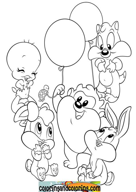 Baby Looney Tunes Coloring Pages at GetColorings.com | Free printable ...