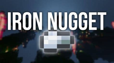 How To Get Iron Nuggets In Minecraft - Techs And Games