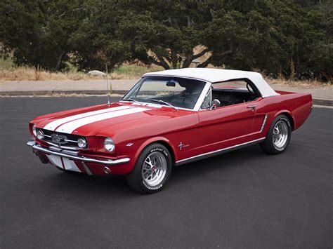 1965 Ford Mustang Convertible Red - Rental