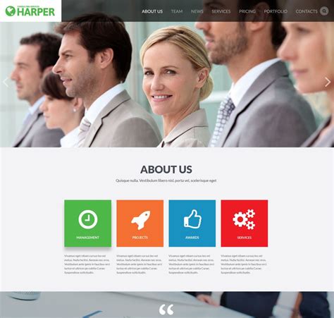 Business Consulting Agency Website Template - TemplateMonster