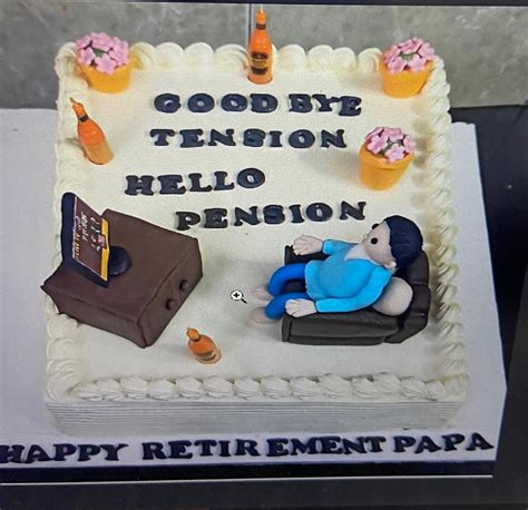 Retirement Cake for Dad | Doorstep Cake