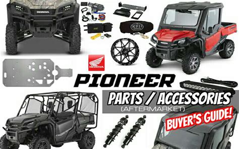 2020 - 2016 Honda Pioneer 1000 Aftermarket Accessories & Parts Review ...