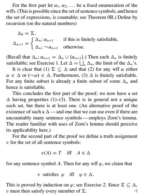 7. Carefully prove that the set Δ in the compactness | Chegg.com