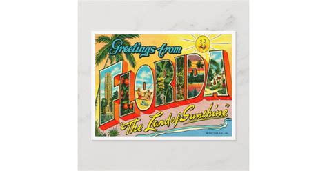 Vintage Florida Postcard | Zazzle