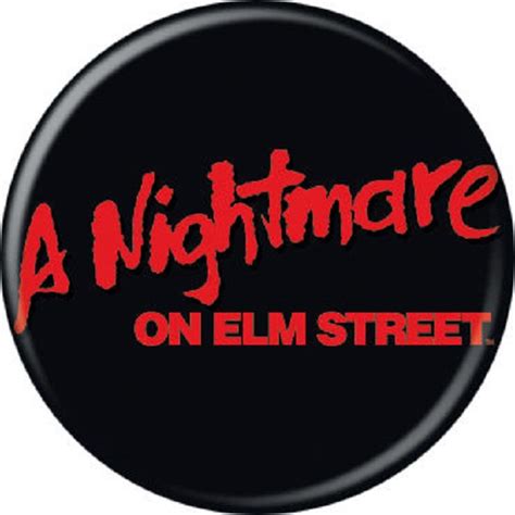 A Nightmare On Elm Street (1984) "Logo" Button - IndieMerchstore