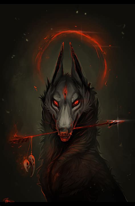 Demon Wolf Wallpapers - Wallpaper Cave