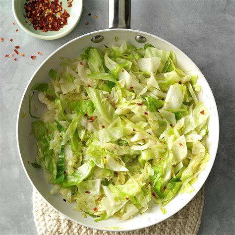 Easy, Healthy Sauteed Cabbage