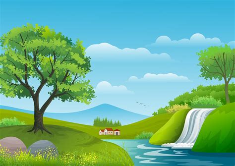 Download Nature, Background, Drawing. Royalty-Free Stock Illustration ...