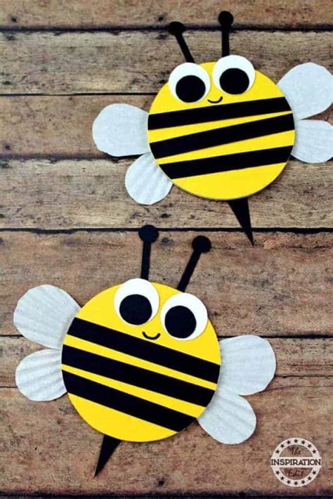 Easy Bee Crafts for Kids - Craft Play Learn