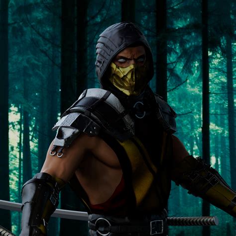 Andrewandrewjke - Scorpion 3D Model - Mortal Kombat ( MK 11 )