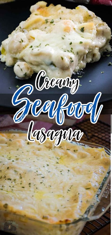 Seafood Lasagna with Old Bay Alfredo Sauce | Recipe | Easy lasagna ...