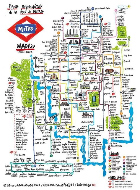 Lámina del mapa del metro de Madrid | Madrid metro, Subway map, Madrid