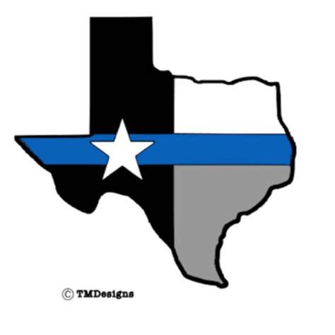 Texas flag decal | Thin blue line decal, Thin blue lines, Flag decal