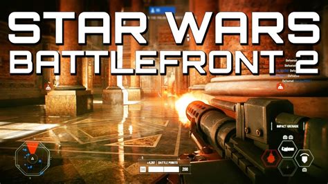 Star Wars Battlefront II PS4 PRO Multiplayer Gameplay - YouTube