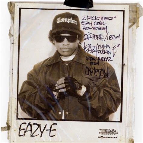 "Eazy-E gave me this signed 8 x 10 when I interviewed him for SECONDS ...