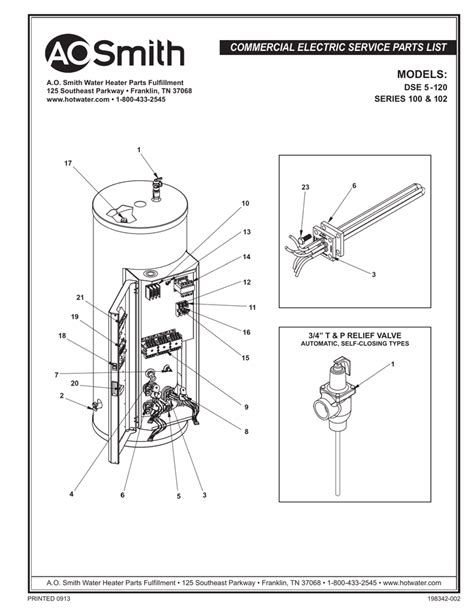 Ao Smith Gas Water Heater Wiring Diagram - Wiring Diagram