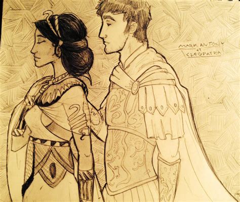 Cleopatra and Mark Antony by MorganElise141 on deviantART