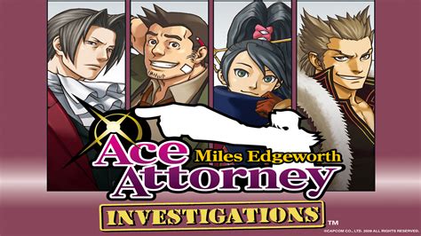 Ace Attorney Investigations: Miles Edgeworth Details - LaunchBox Games ...