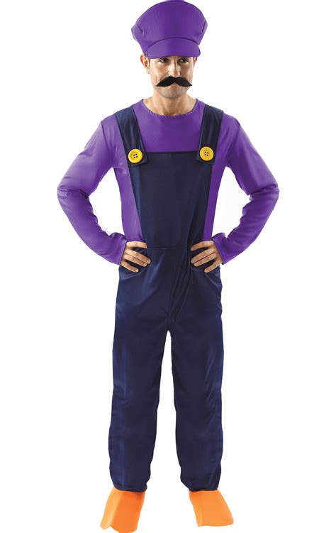 Wario Super Mario Costume - fancydress.com