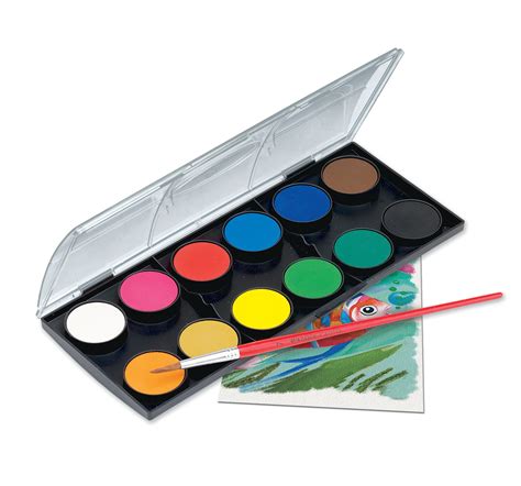 Faber-Castell Watercolor Paint Set With Brush - Premium Washable ...