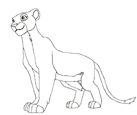 Nala Lion King Drawing at GetDrawings | Free download