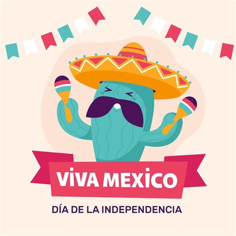 Premium Vector | Mexico independence day banner