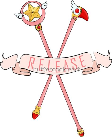 Cardcaptor Sakura Staff Drawing: Stickers | Redbubble