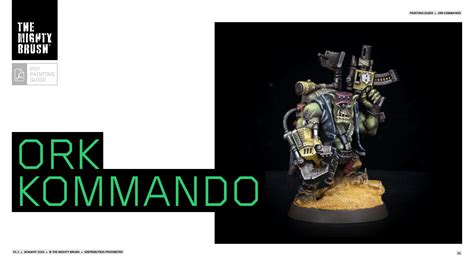 How to paint Ork Kommandos painting guide out now! » The Mighty Brush